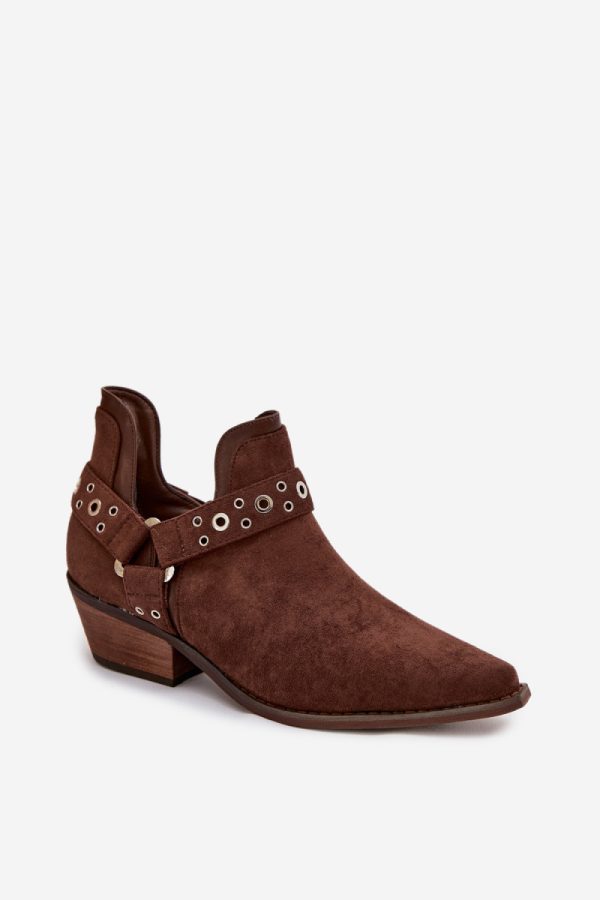 brown Boots model 223613 Step in style