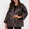 brown Jacket model 223660 Rue Paris