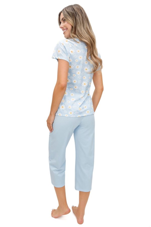 Blue Pyjama in Women`s Pyjamas, Sleepwear Sets with Cotton