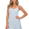 Blue Nightshirt in Nightgowns, Nighties, Sleep Shirts with Cotton