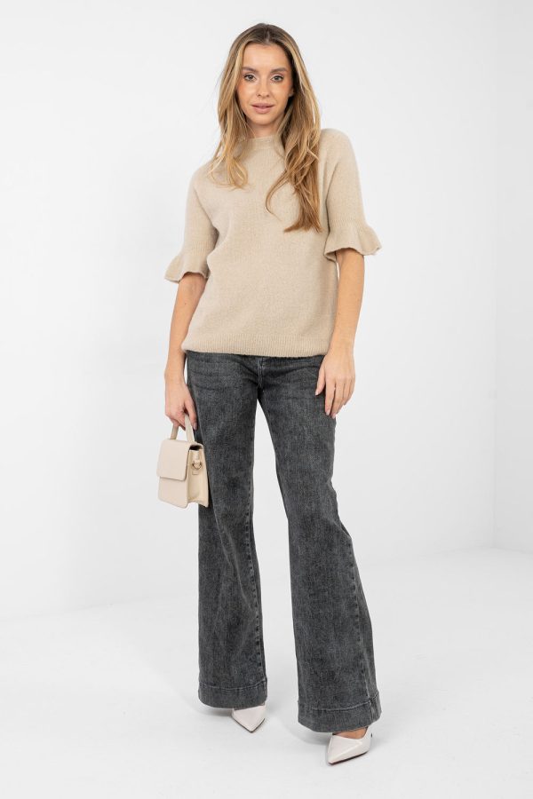 beige Jumper model 223745 Italy Moda