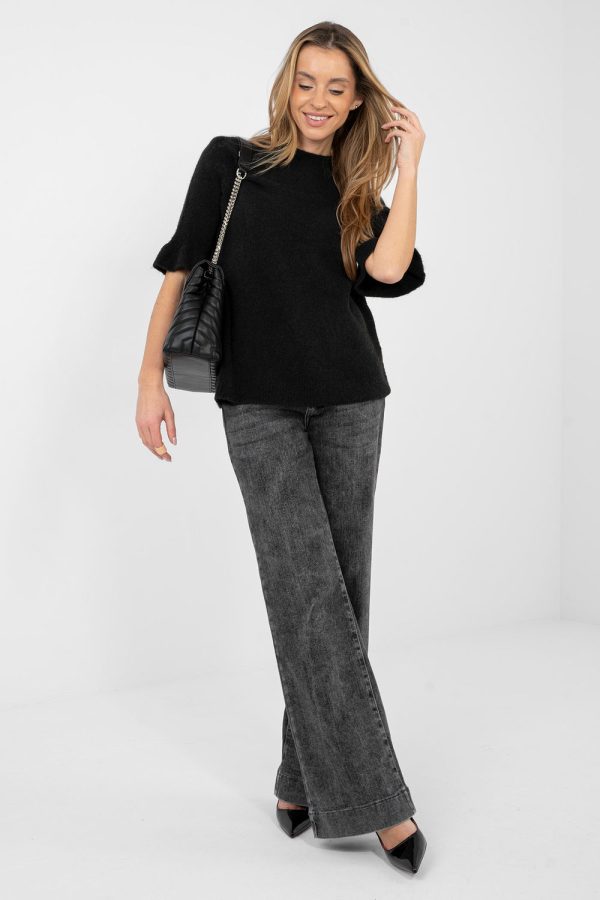 black Jumper model 223747 Italy Moda
