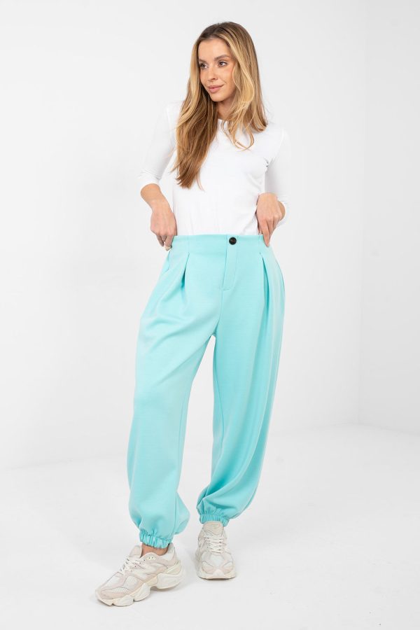 green Tracksuit trousers model 223749 Italy Moda