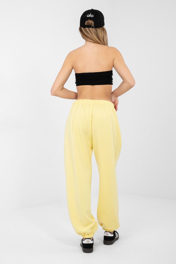 yellow Tracksuit trousers model 223750 Italy Moda