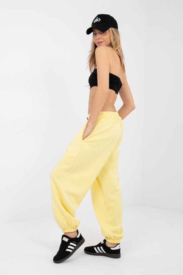 yellow Tracksuit trousers model 223750 Italy Moda