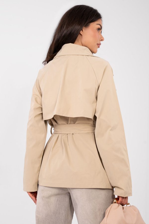 Brown Coat in Women`s Coats, Jackets with Polyester