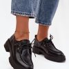 Black Half Shoes in Women`s Ankle Boots & Booties with Fabric, Footbed, Upper Height and Heel Height