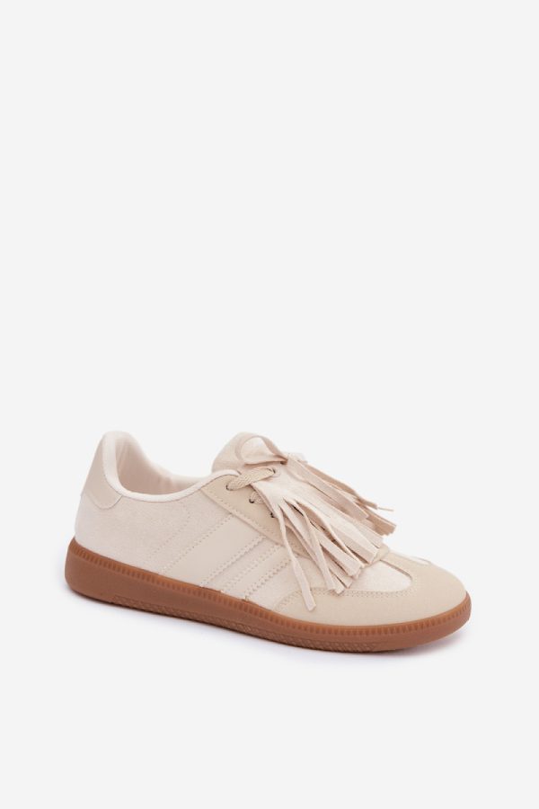 beige Sport Shoes model 223865 Step in style