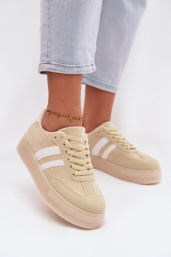 yellow Sport Shoes model 223869 Step in style