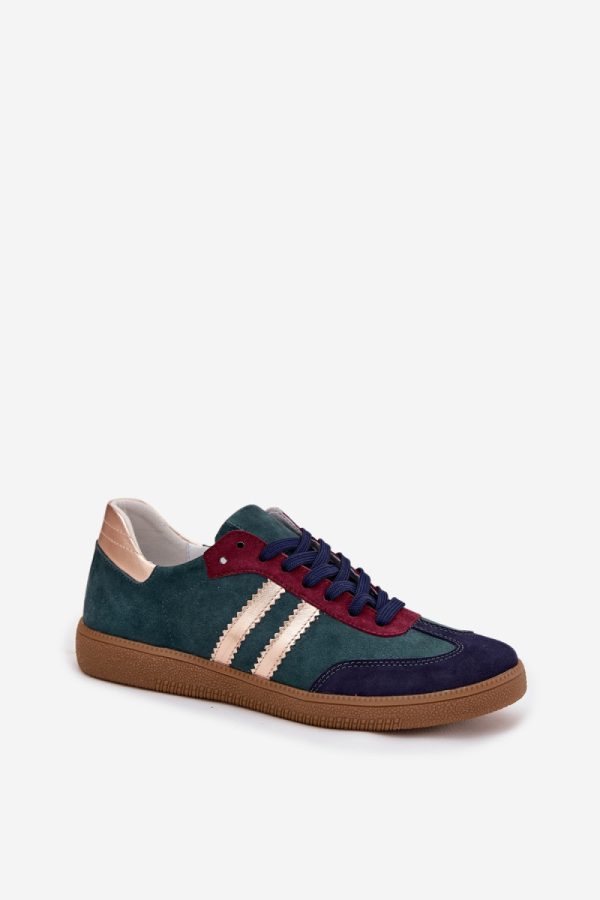 green Sport Shoes model 223877 Step in style