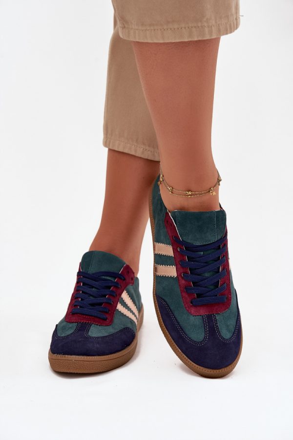 green Sport Shoes model 223877 Step in style