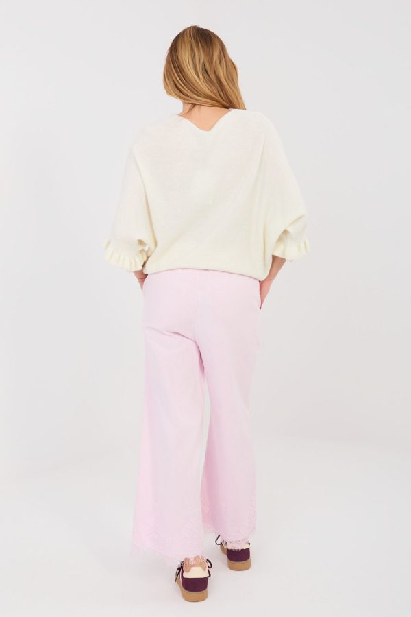 Pink Jeans in Pants, Trousers, Shorts with Cotton