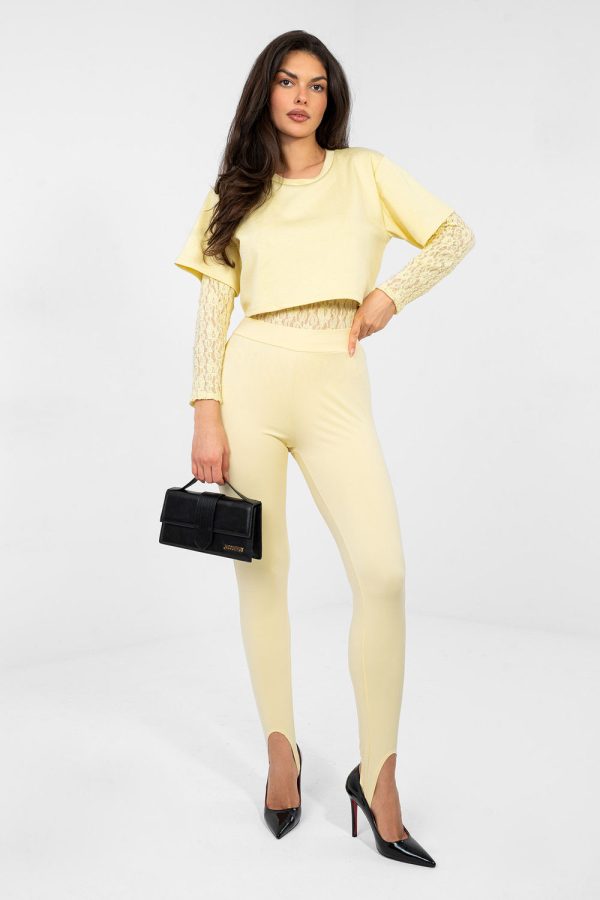 yellow Shapewear Body model 224072 Italy Moda