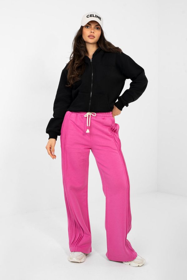 Black Sweatshirt in Sweatshirts For Women with Cotton and Polyester