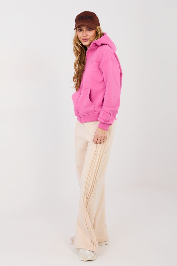 Beige Tracksuit Trousers in Pants, Trousers, Shorts with Cotton and Polyester