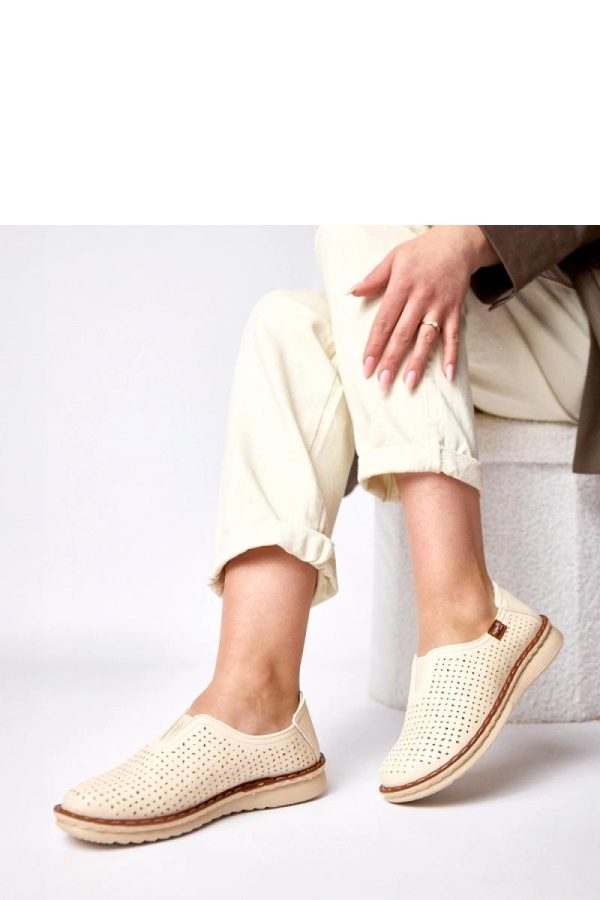 Beige Half Shoes in Women`s Ankle Boots & Booties with Fabric and Footbed