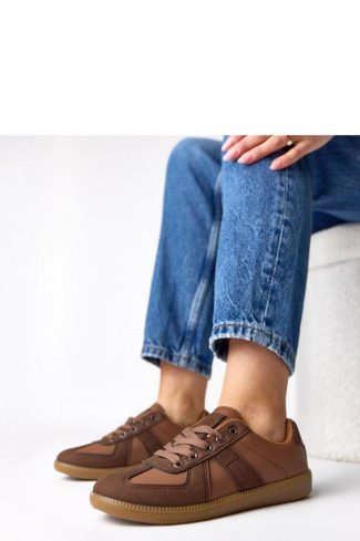 Brown Sport Shoes..Fabric, Footbed and Sole Height