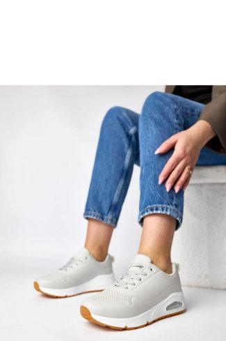 Grey Sport Shoes...Fabric, Footbed and Sole Height
