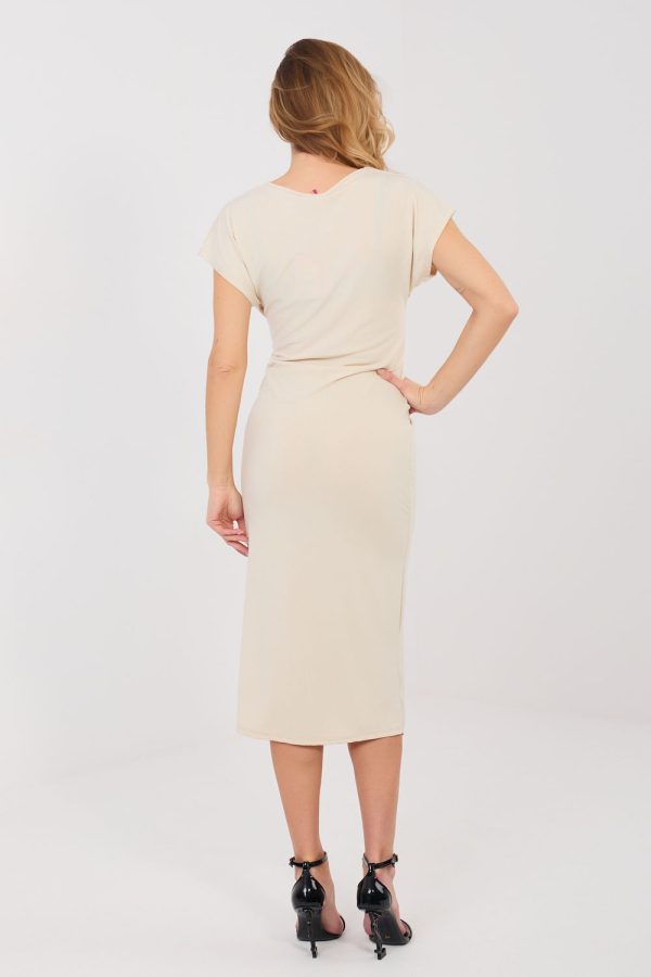 beige Cocktail dress model 224193 Italy Moda