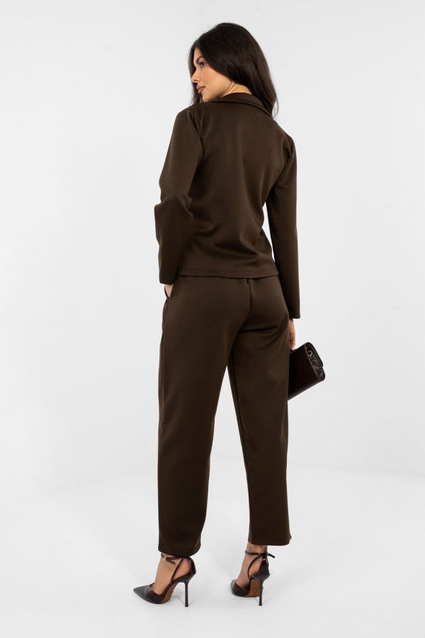 brown Tracksuit trousers model 224215 Italy Moda