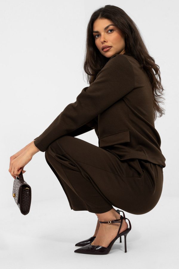 brown Tracksuit trousers model 224215 Italy Moda