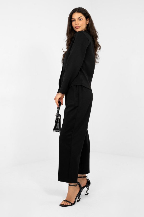 black Tracksuit trousers model 224217 Italy Moda