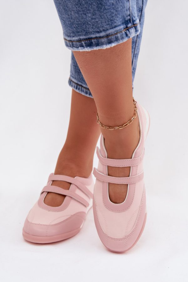 pink Ballet flats model 224236 Step in style