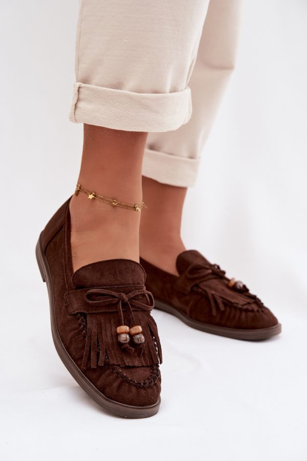 brown Mocassin model 224258 Step in style