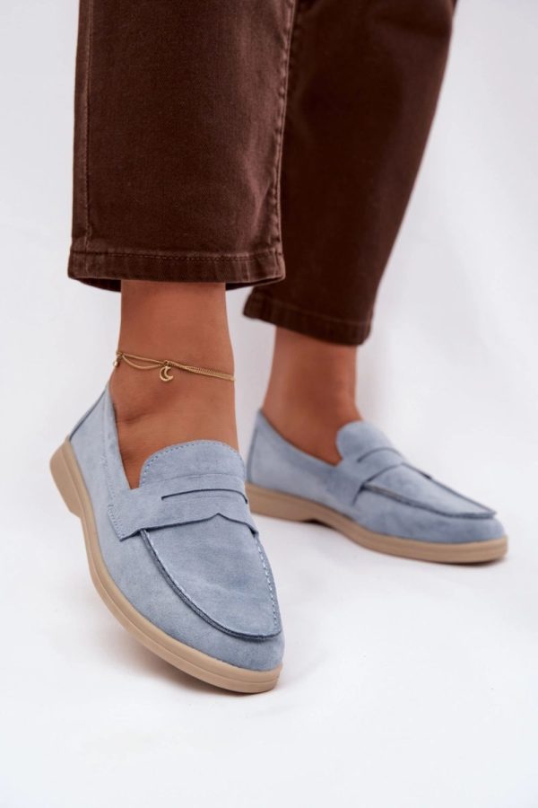 blue Mocassin model 224268 Step in style