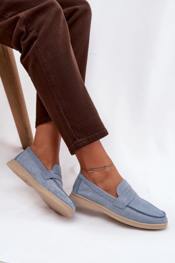 blue Mocassin model 224268 Step in style