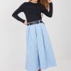 Blue Skirt in Skirts with Polyester and Viscose
