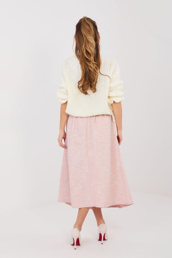 Pink Skirt in Skirts with Polyester and Viscose
