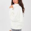 Beige Sweatshirt in Sweatshirts For Women with Cotton and Spandex