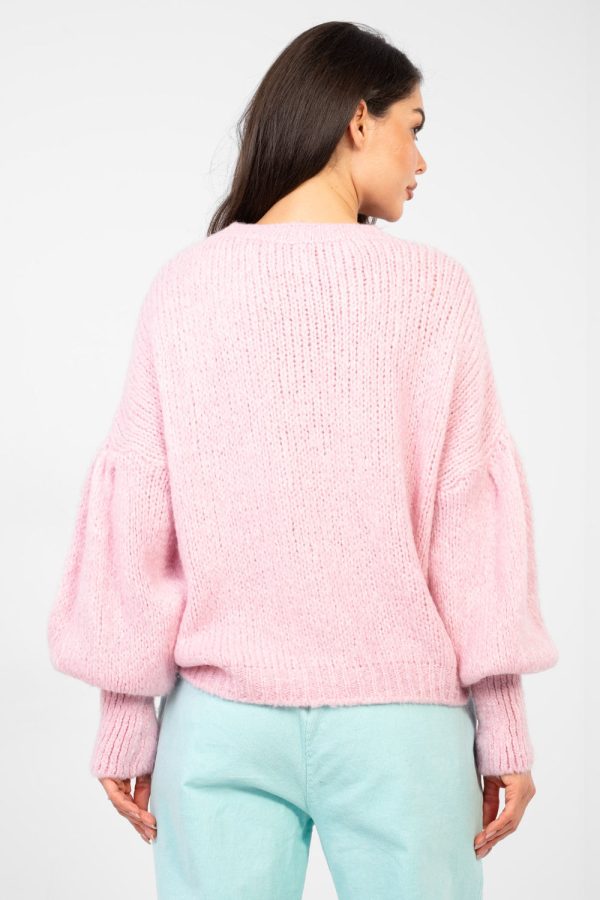 pink Jumper model 224365 Italy Moda