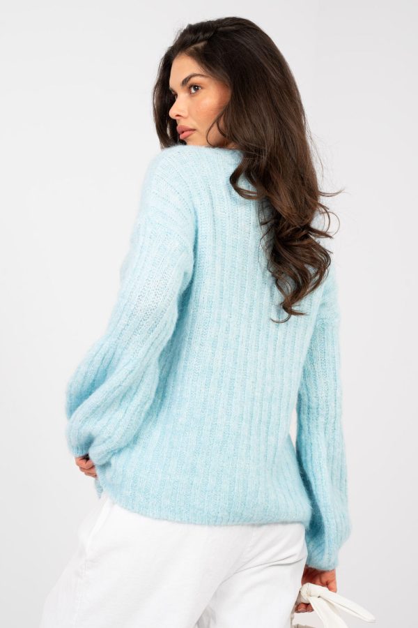 blue Jumper model 224369 Italy Moda