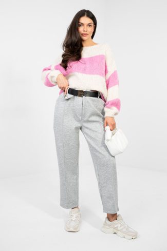 Grey Tracksuit Trousers in Pants, Trousers, Shorts with Spandex and Viscose