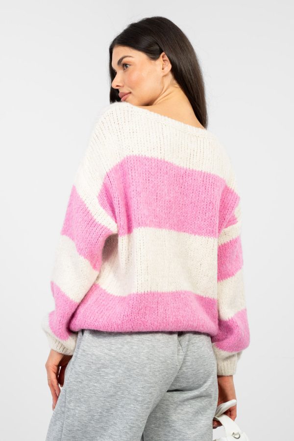 pink Jumper model 224390 Italy Moda