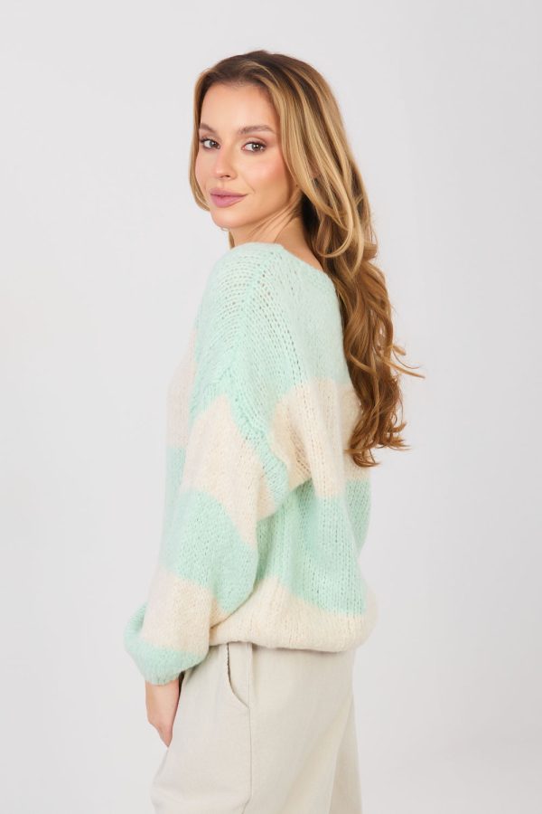 green Jumper model 224392 Italy Moda