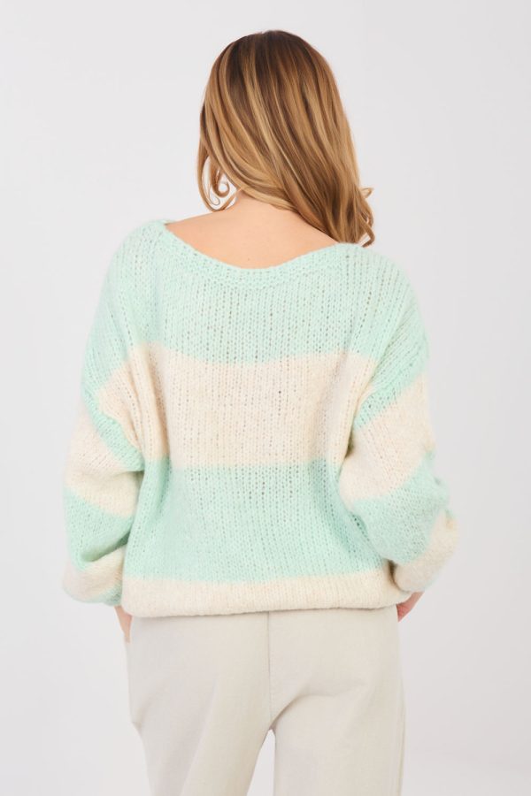 green Jumper model 224392 Italy Moda