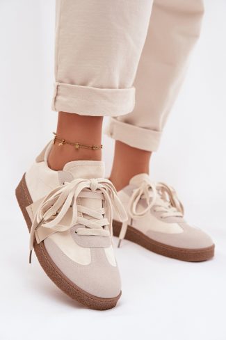 1114086 beige Sport Shoes model 224423 Step in style