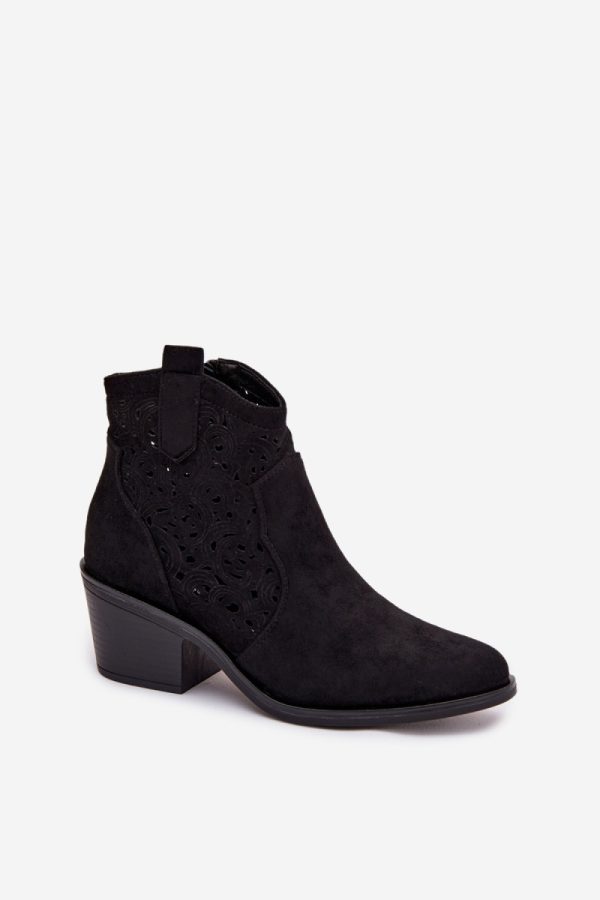 black Heel boots model 224425 Step in style
