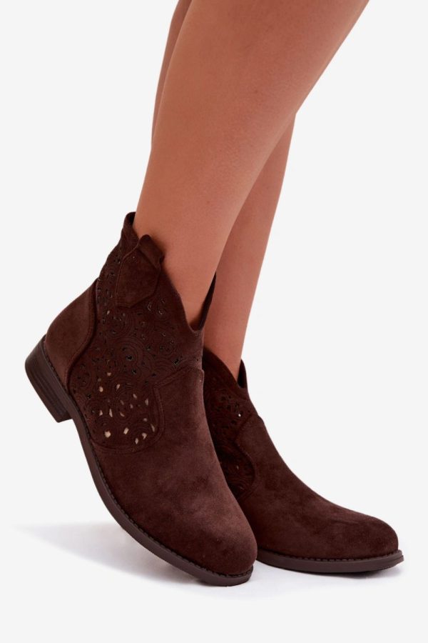 brown Boots model 224431 Step in style