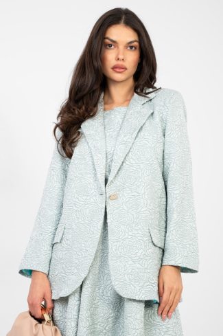 Green Jacket in Jackets, Vests For Women with Polyester and Viscose