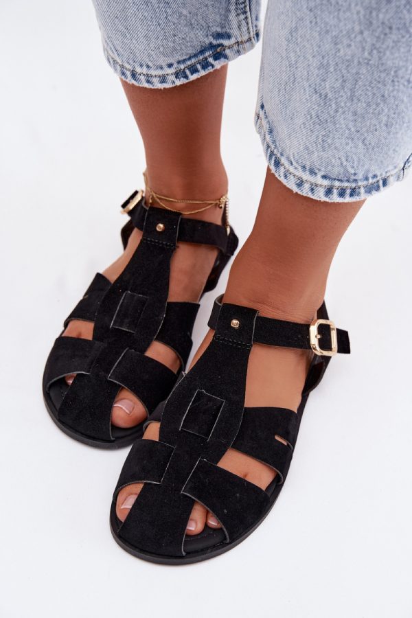 black Sandals model 224474 Step in style