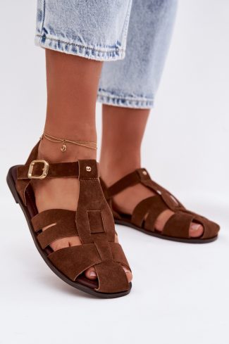 brown Sandals model 224475 Step in style