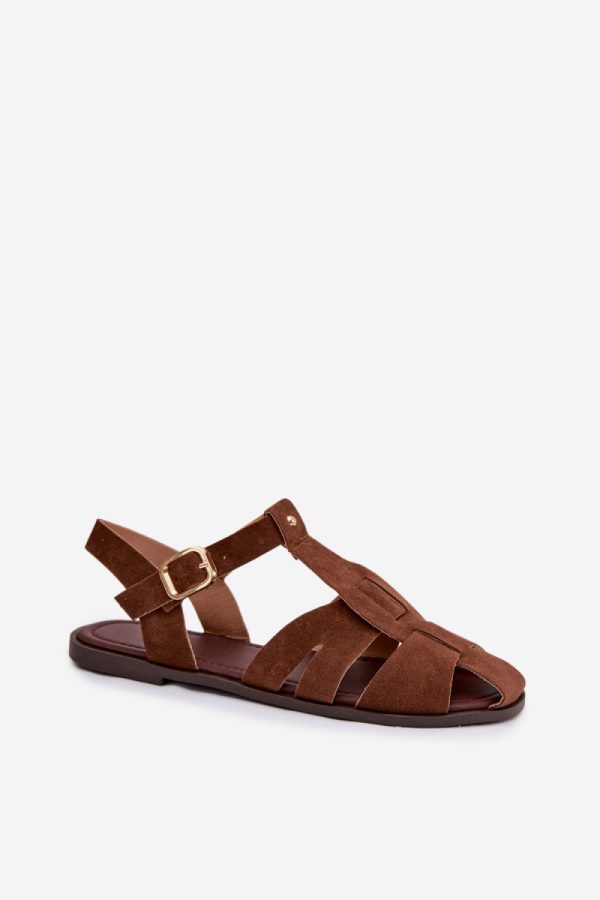 brown Sandals model 224475 Step in style