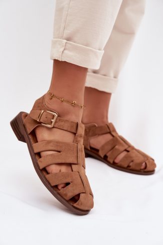brown Sandals model 224479 Step in style