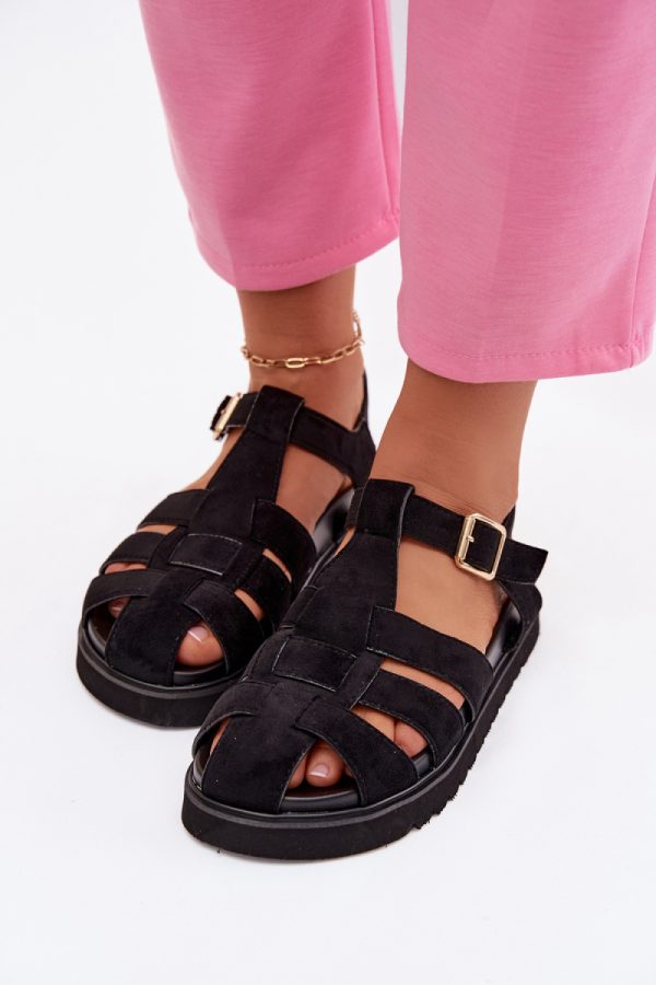 black Sandals model 224488 Step in style