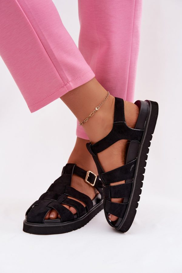 black Sandals model 224488 Step in style