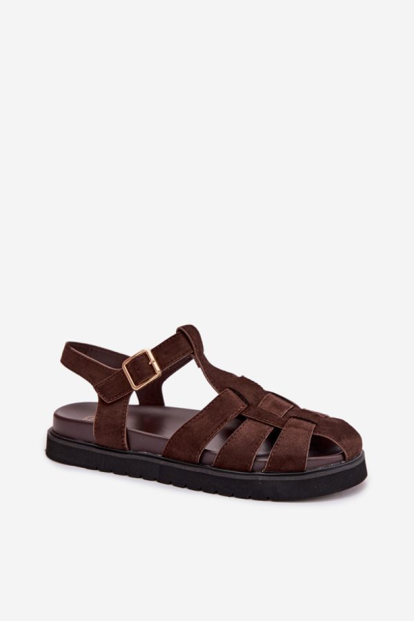 brown Sandals model 224489 Step in style